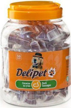 Delipet Сосиски из утки