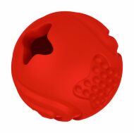 Mr.Kranch - Игрушка для собак, Мяч 6,5 см, красный, с ароматом бекона