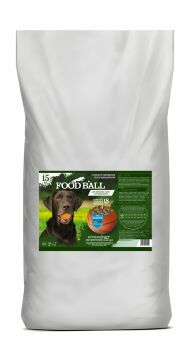 Food Ball - Сухой корм для взрослых собак крупных пород со вкусом Индейки 15кг