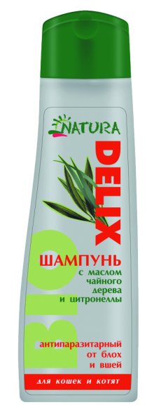 Деликс - БИО - Шампунь антипаразитный для кошек 250 мл