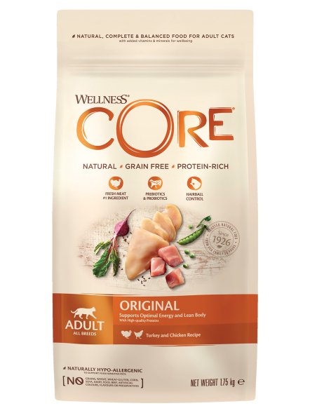 Core - Корм для кошек из индейки с курицей