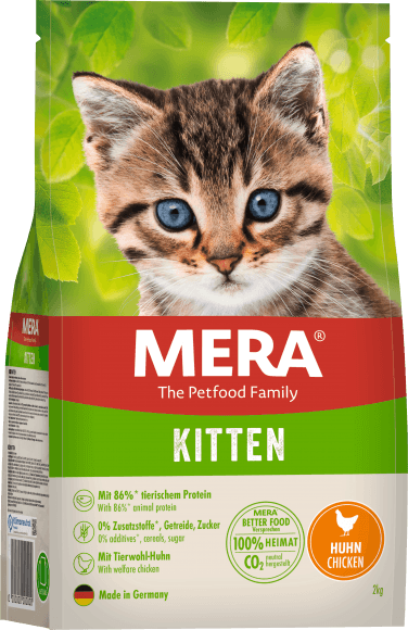 Mera Cats Kitten Chicken- Сухой корм для котят, с цыпленком