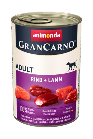 Animonda - Консервы для собак Gran Carno с говядиной и ягненком (Original Adult), 400гр