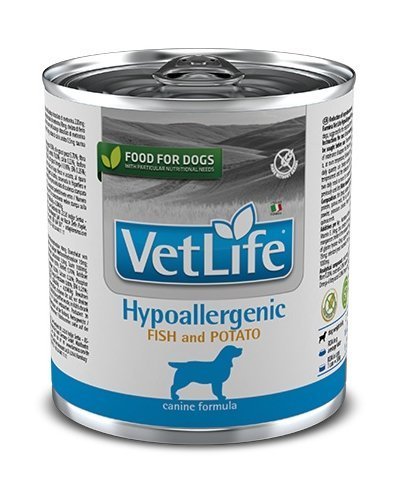 Farmina - Ветеринарные консервы для собак гипоаллергенные, с рыбой и картофелем 300г