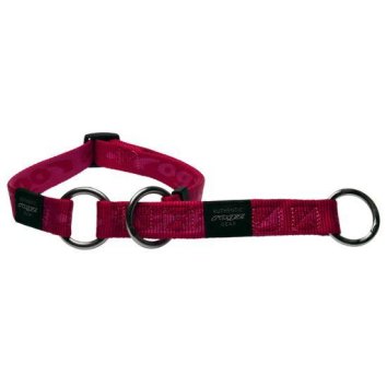 Rogz Web Half Check Collar - Полуудавка строгая серия &amp;quot;Alpinist&amp;quot;, розовый