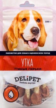 Delipet Утиные гирьки 100 гр