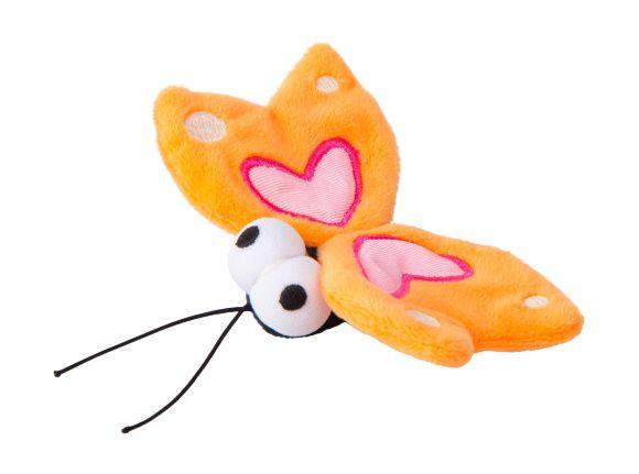 15680.580 Rogz Butterfly - Plushevaya igryshka-babochka dlya koshek, s koshachei myatoi kypit v zoomagazine «PetXP» Rogz Butterfly - Плюшевая игрушка-бабочка для кошек, с кошачьей мятой