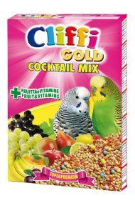 Cliffi Cocktail Mix Pappagallini - корм для волнистых попугаев:зерна, злаки, фрукты, овощи