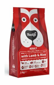 Havlife - Сухой корм для взрослых собак карликовых и малых пород, с ягненком и рисом 3 кг