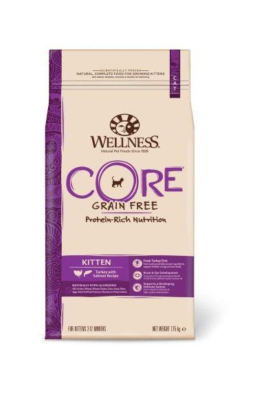 Wellness Core Kitten - Сухой корм для котят, с индейкой и лососем