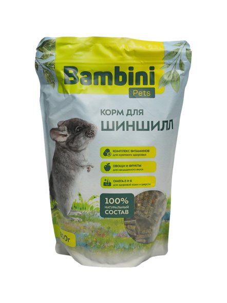 Bambini Pets - Корм для шиншилл