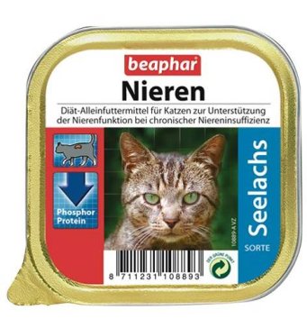 Beaphar Nieren - Диета для кошек при заболевании почек с рыбой 100гр