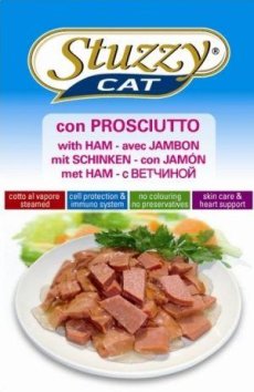Stuzzy cat - Консервы для кошек с ветчиной 100 гр