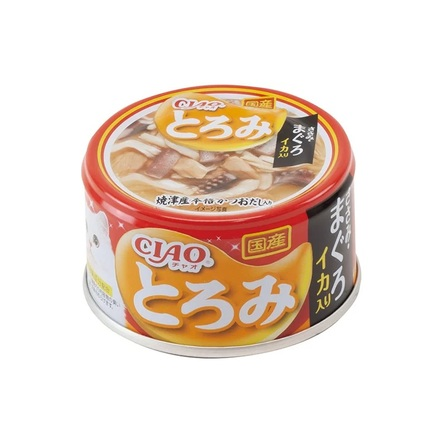 Inaba Тороми - Консервы для кошек, Филе Курицы, Тунец, Кальмар, 80 гр