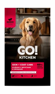 Go! Kitchen Skin+Coat - Сухой корм для собак для здоровья кожи и шерсти, ягненок