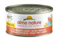 Almo Nature HFC Complete - Консервы для кошек с курицей и морковью 70гр