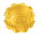 Mr.Kranch - Игрушка для собак Мяч 8 см, Желтый, с ароматом сливок