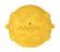 Mr.Kranch - Игрушка для собак Мяч 8 см, Желтый, с ароматом сливок