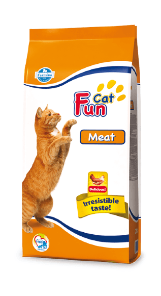 Farmina Fun Cat Meat - Сухой корм для кошек, со вкусом мяса