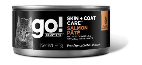 GO! Skin + Coat Care Salmon - Консервы для кошек с лососем 100гр