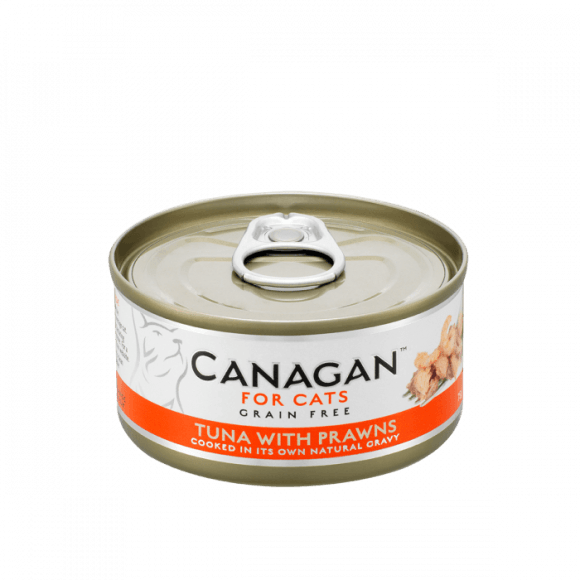 Canagan - Консервы для кошек, тунец с креветками 75гр
