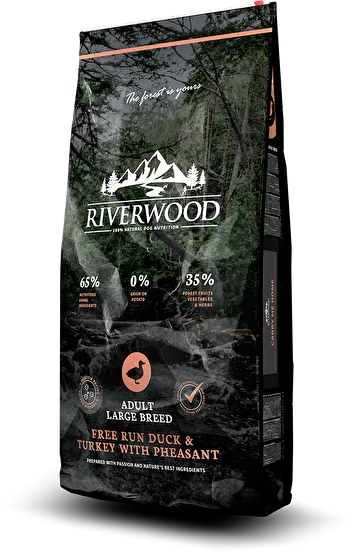 Riverwood Adult Large Breed Duck &amp;amp; Turkey with Pheasant - Сухой корм для крупных пород, с индейкой, уткой и фазаном