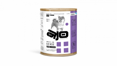 AJO Dog Sense - Мелкорубленное мясо для собак с чувствительным пищеварением с курицей, 400 гр AJO Dog Sense - Мелкорубленное мясо для собак с чувствительным пищеварением с курицей, 400 гр