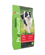 Pronature Original - Сухой корм для собак ягненок с горошком и ячменём
