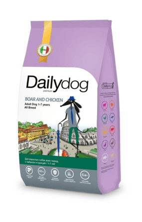 Dailydog Casual line Adult All Breed Boar and Chicken - Сухой корм для взрослых собак всех пород, с Кабаном и Курицей