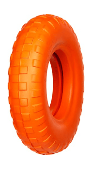 Doglike - Игрушка для собак, Шинка для колеса гига, Оранжевый, 40 см
