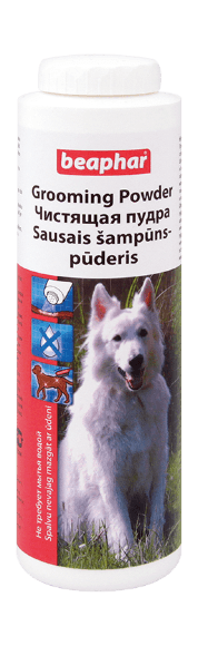 9999.580 Beaphar Grooming Powder for Dogs - shampyn-pydra dlya sobak . Zoomagazin PetXP chistyashchaya_pudra_grooming_powder_dlya_sobak.png