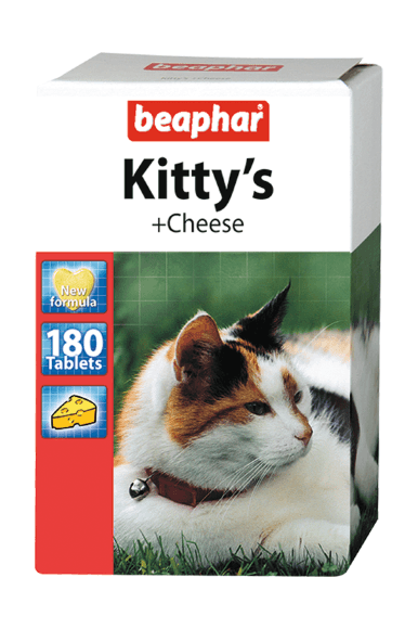 Beaphar Kitty’s + Cheese - витамины для кошек с сыром