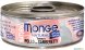 Monge Cat Natural - Консервы для кошек, из тунца с курицей и креветками, 80г