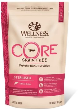 Core Sterilised - Корм для стерилизованных кошек и кастрированных котов, с лососем