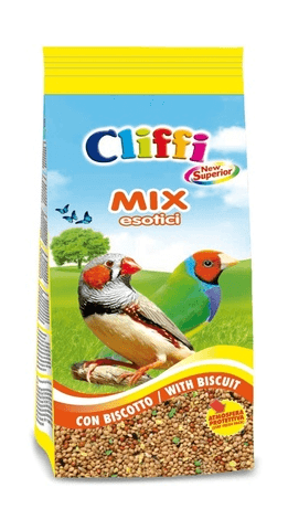 Cliffi Superior Mix Exotics - Смесь отборных семян для попугаев и экзотических птиц с бисквитом 1 кг