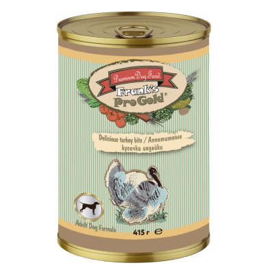 Frank's ProGold - консервы для собак с индейкой 415гр Frank's ProGold - консервы для собак с индейкой 415гр