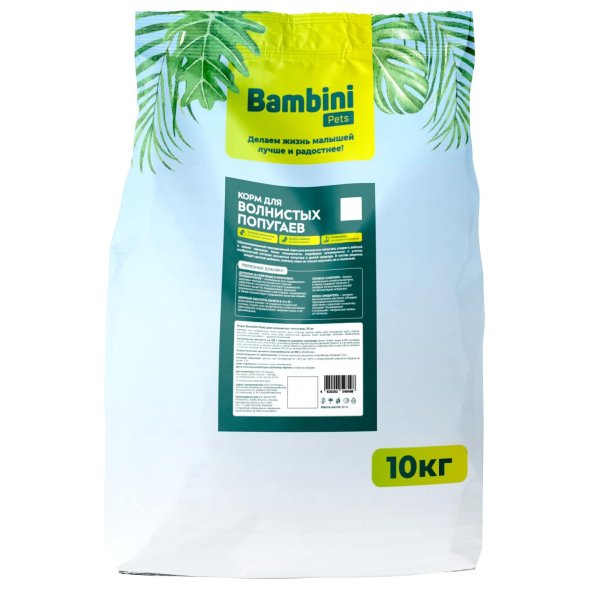 Bambini Pets - Корм для волнистых попугайчиков