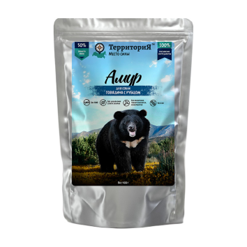 Территория Амур - Пауч для собак говядина с рубцом
