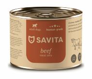 SAVITA - Консервы для собак, с Говядиной