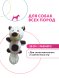 Petpark - Игрушка для собак, Медведь с большим хвостом 25 см, белый, размер S