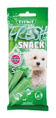 TitBit Fresh - Снэк для свежего дыхания для малых пород собак 5шт (55гр)