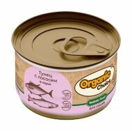 Organic Сhoice Grain Free  - Консервы тунец с лососем в соусе для кошек 70 гр