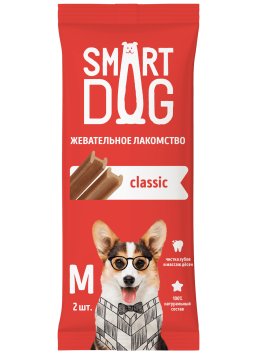 Smart Dog - Лакомства жевательное лакомство с витаминами и минералами для собак и щенков