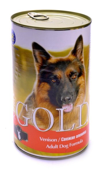 Nero Gold - консервы для Собак - Свежая оленина