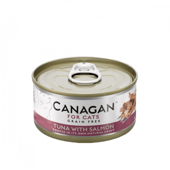 Canagan - Консервы для кошек, тунец с лососем 75гр