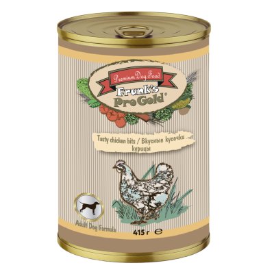 Frank's ProGold - консервы для собак с курицей 415гр Frank's ProGold - консервы для собак с курицей 415гр