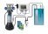 JBL ProFlora m503 - СО2-система с многоразовым баллоном 500 г и pH-контроллером для аквариумов 100-600 л, полный комплект