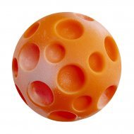 Yami-Yami - Игрушка для собак "Мяч-луна средняя", оранжевый, винил