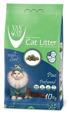 Van Cat - Комкующийся наполнитель без пыли, с ароматом Соснового Леса Van Cat - Комкующийся наполнитель без пыли, с ароматом Соснового Леса