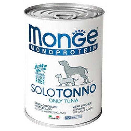 Monge Dog Monoproteico Solo - Консервы для собак паштет из тунца